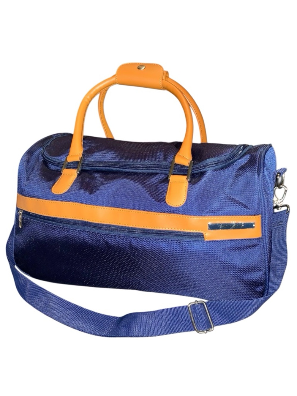 NEW Samsonite Large Structured Travel Carry-on Duffle Bag Luggage Leather